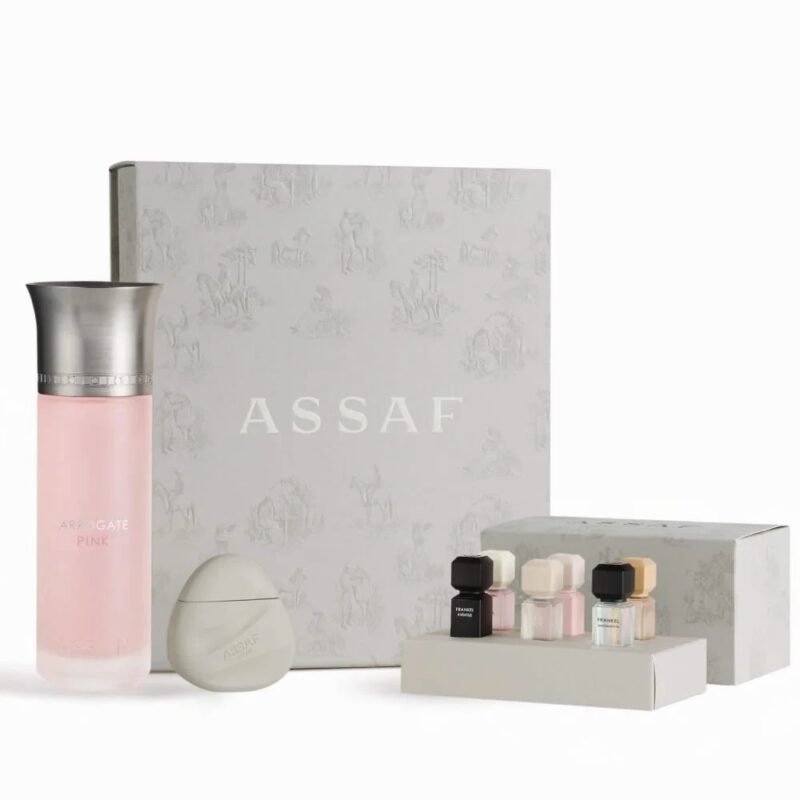 Assaf Arrogate Pink Set by Assaf Perfumes | 8 Pieces Set