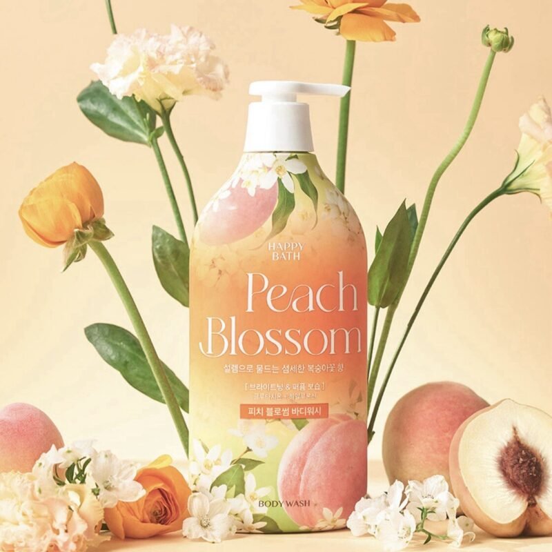 img_3429-2 Happy bath Peach Blossom Body Wash 900ml