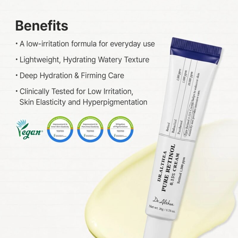 img_3493-2 Dr Althea Pure Retinol 0.15% Cream 20g