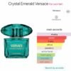 Versace crystal emerald pour femme eau de parfum 90 ml