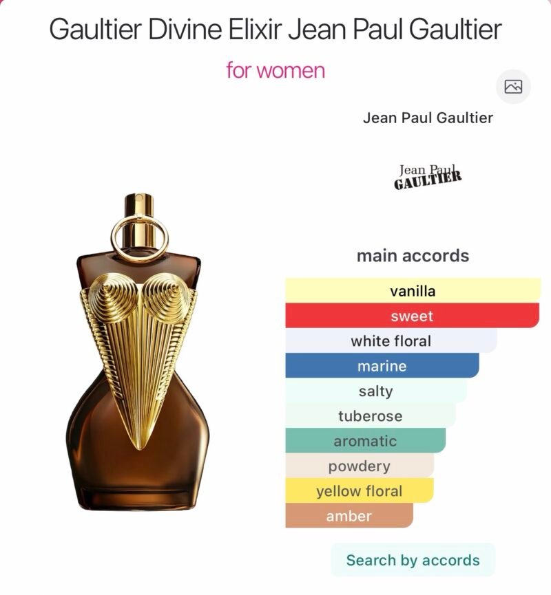 Jean paul gaultier divine elixir 100ml