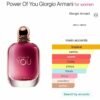 Giorgio Armani power of you armani eau de parfum 10ml
