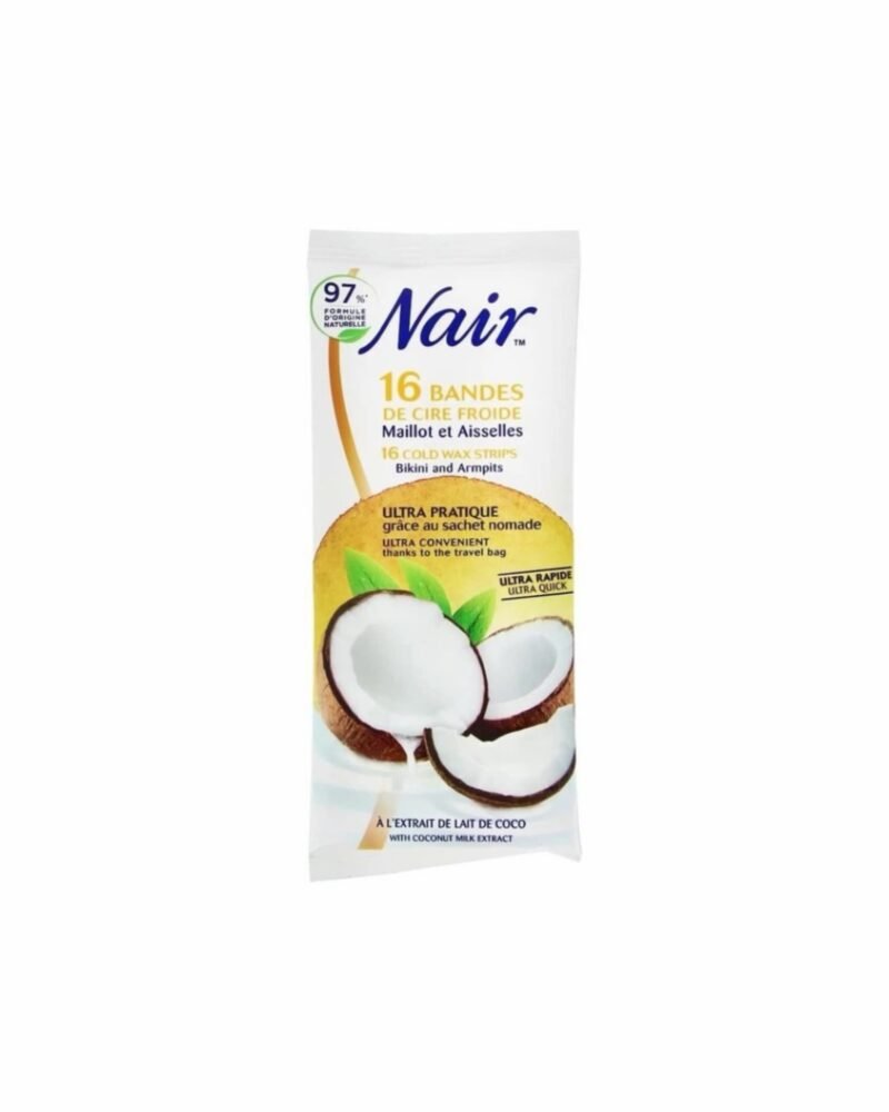 Nair cold wax strips 16 pad