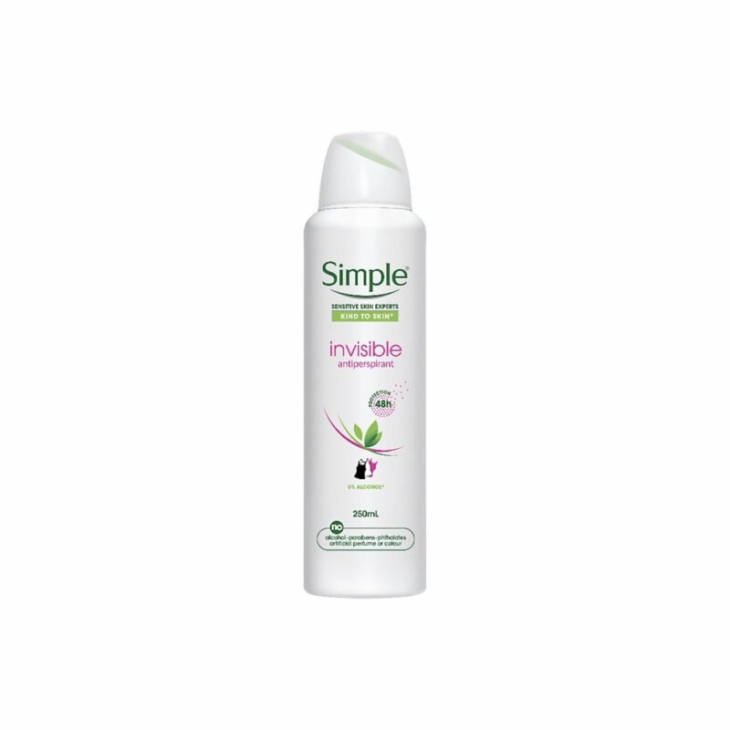 photo-output-1711 Simple Invisible Antiperspirant Spray 250ml