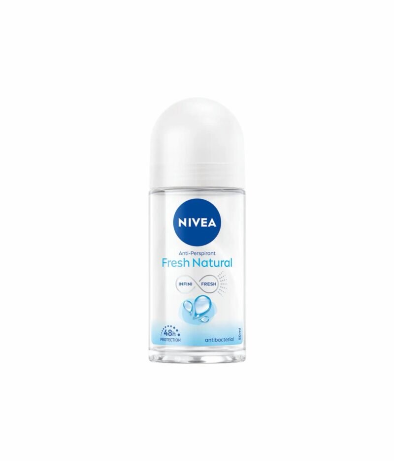 Nivea Anti-Perspirant Fresh Natural Deodorant Roll On - 50ml