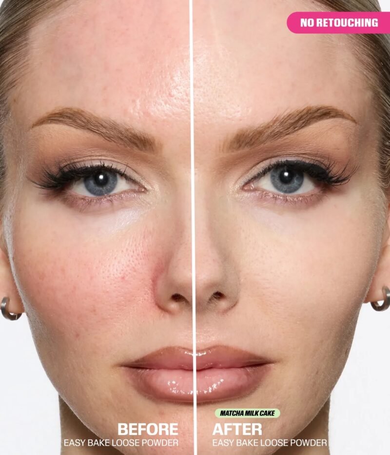 Huda beauty easy bake loose baking setting powder _ Matcha Milk Cake