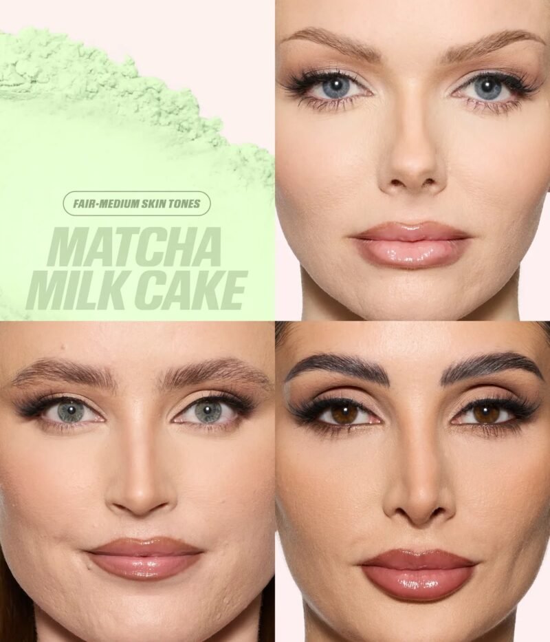 Huda beauty easy bake loose baking setting powder _ Matcha Milk Cake