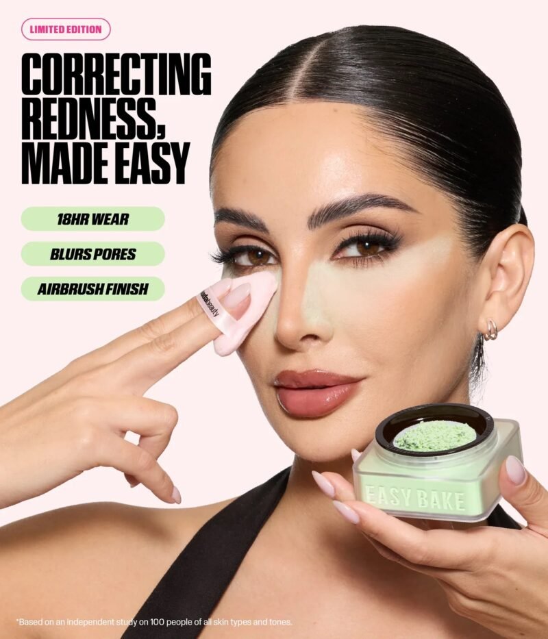 Huda beauty easy bake loose baking setting powder _ Matcha Milk Cake