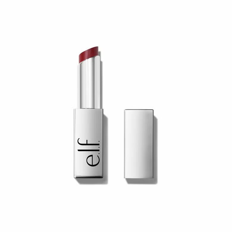 Elf Glow Reviver Lip Oil Stick_ jam packed black cherry