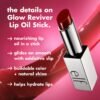 Elf Glow Reviver Lip Oil Stick_ jam packed black cherry