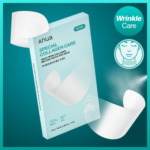 Anua PDRN Collagen Melting Patch for Neck, Lifting and Firming 4 Pices