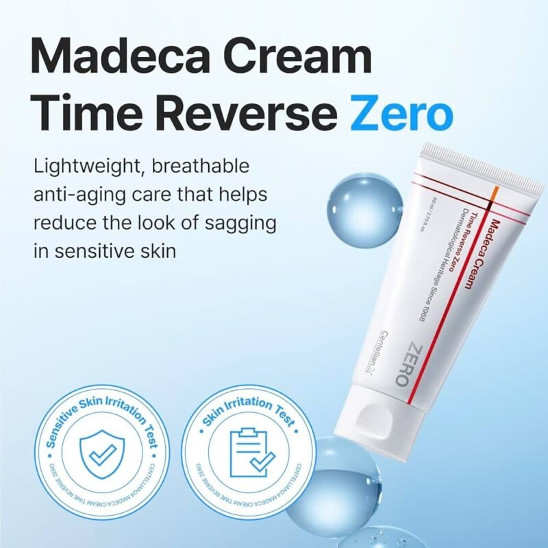 Centellian 24 Madeca Cream Time Reverse Zero - Anti-Aging Face Moisturizer 80ml