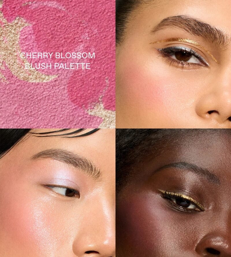 Rem beauty x wicked: for good cherry blossom blush palette_pink