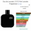 Lacoste l.12.12 noir eau de toilette 100 ml