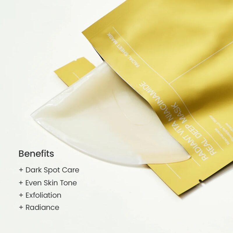 Biodance Radiant Vita Niacinamide Real Deep Mask 1 piece