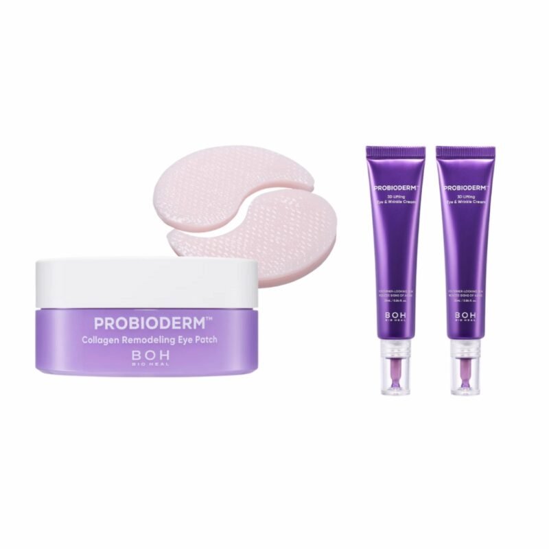 Bioheal Probioderm all in one eye care set  eye patch 60pad + 2 eye cream 25ml*25 ml