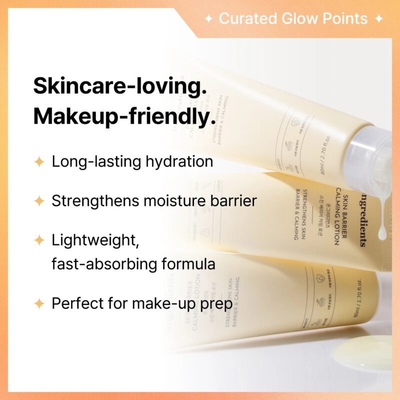 Ongredients Skin Barrier Calming Lotion 80 ml