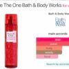 Bath & Body Works and You're the One Fine Fragrance Mist 236ml