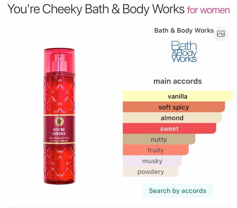 Bath & Body Works You're Cheeky Fragrance Mist 236 ml