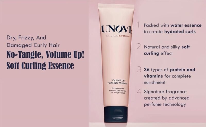 Unove Volume Up Curling Essence 147ml
