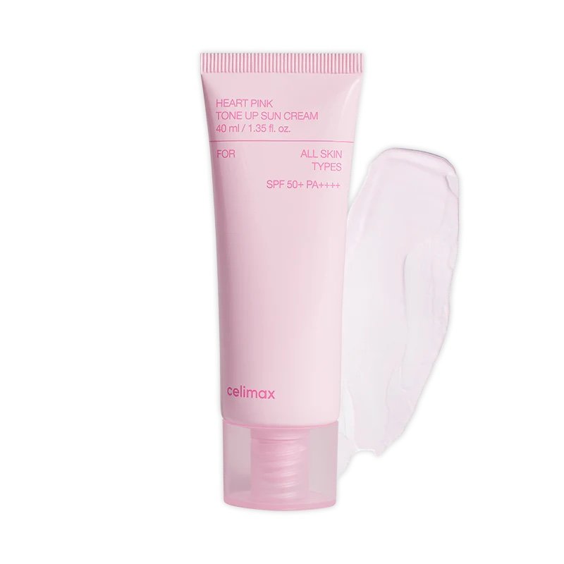 Celimax heart pink tone up sun cream spf50+ pa++++ 40ml 