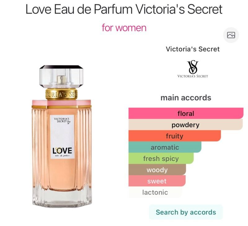 Victoria secret love eau de parfum 100ml