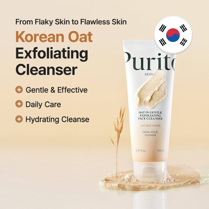 Purito oat In Gentle Exfoliating
Face Cleanser 150 ml