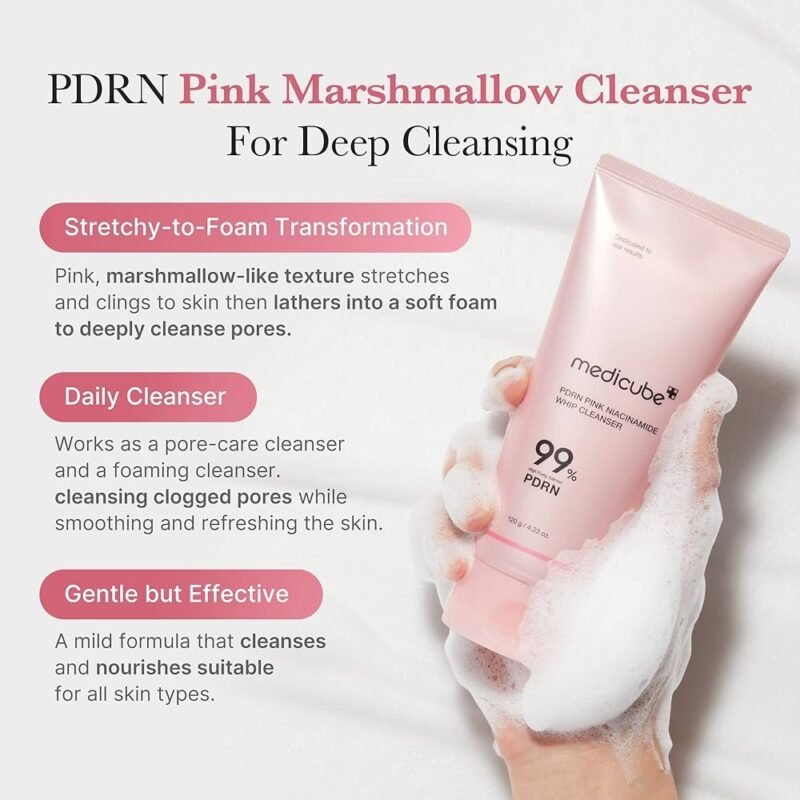 img_6410-4 Medicube pdrn pink niacinamide whip cleanser 120g