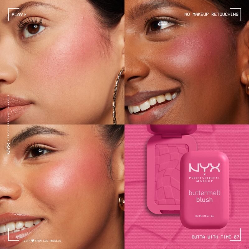 NYX Professional Makeup Buttermelt Blush_07 Butta With Time