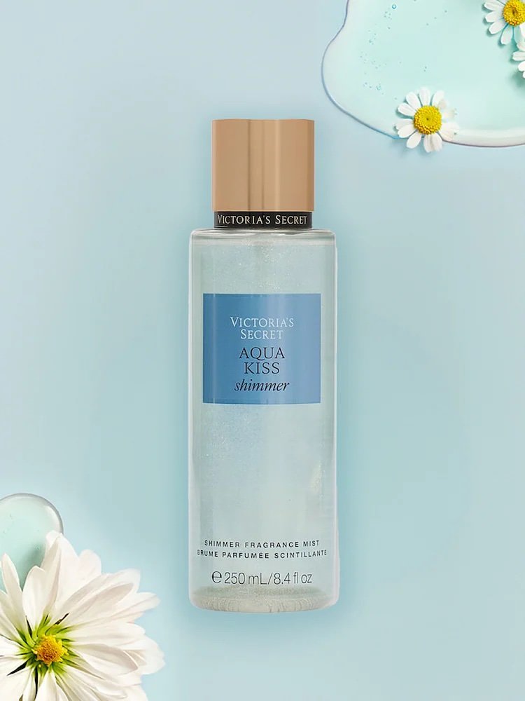 Victoria secret aqua kiss shimmer body mist 250ml