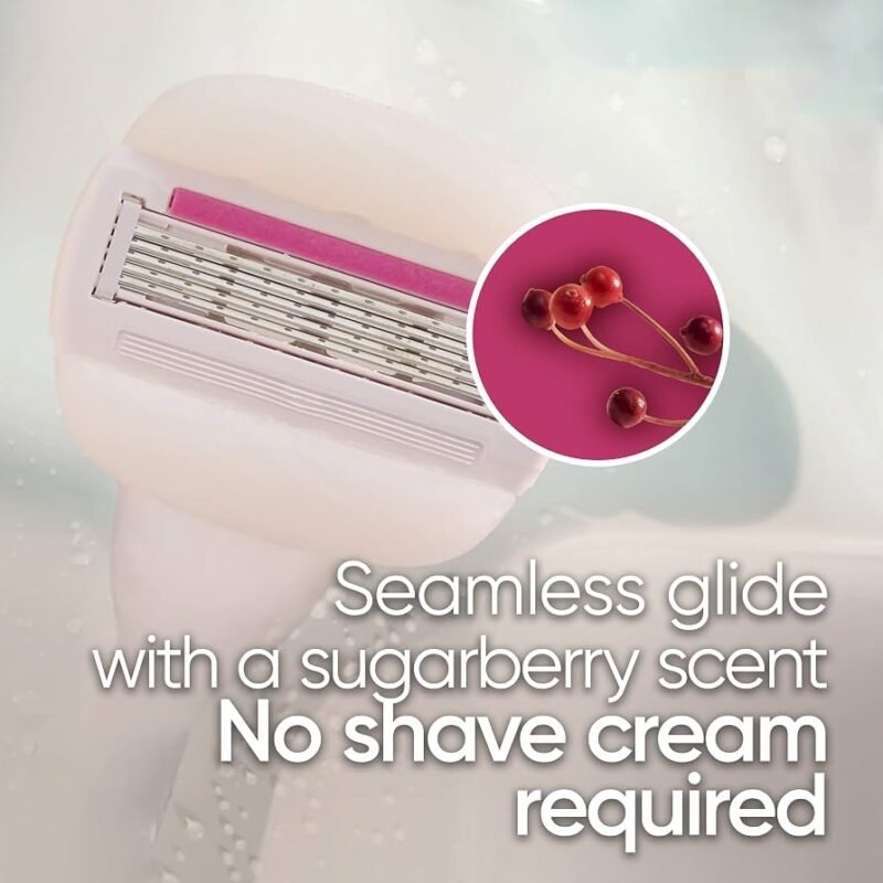 Gillette Venus ComfortGlide plus Olay Sugarberry Women's Razor Blade Refills 1 pcs