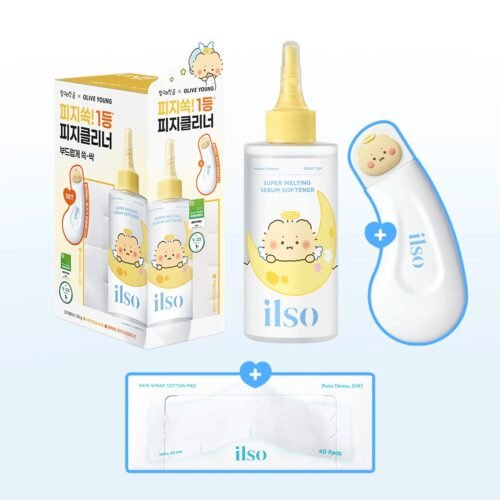 Ilso mangomee EDITION]ilso Super Melting Sebum Softener 150ml Set (+Clean Master +Cotton Pads 40P)