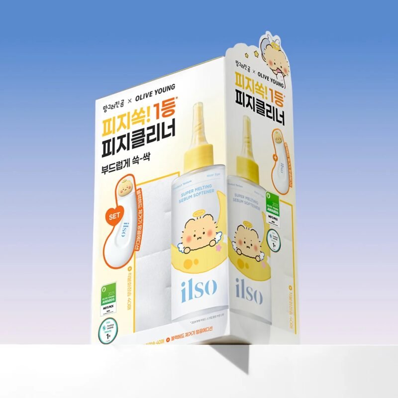 Ilso mangomee EDITION]ilso Super Melting Sebum Softener 150ml Set (+Clean Master +Cotton Pads 40P)