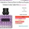 Valentino born in roma purple melancholia eau de parfum 100ml