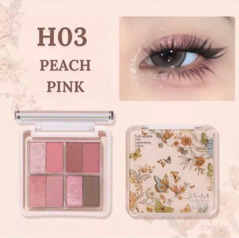 Hold live Magic Butterfly Soft Veil Eyeshadow Palette_ H03
