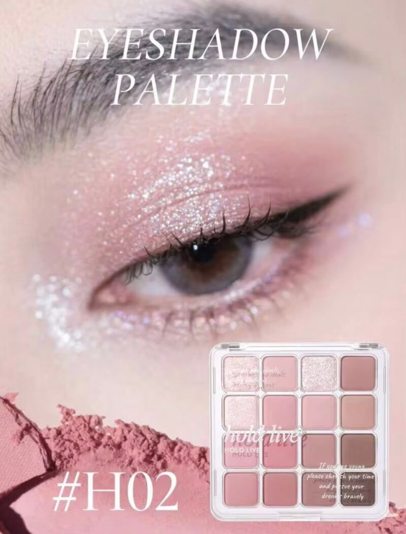 Hold live 16-Color Eyeshadow Palette_ H02