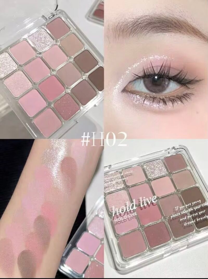 Hold live 16-Color Eyeshadow Palette_ H02