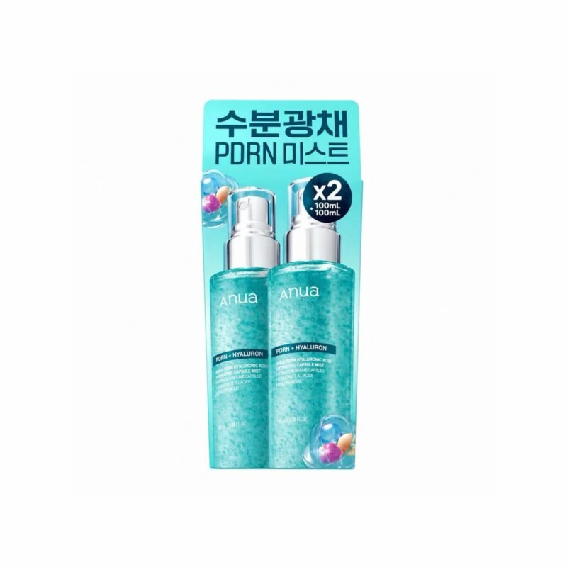 Anua PDRN Hyaluronic Acid Hydrating Capsule Mist 2* (100ml+100ml)