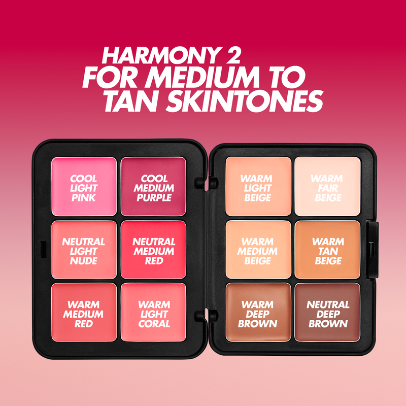 Makeup forever hd skin face essentials palette harmony 2 _medium