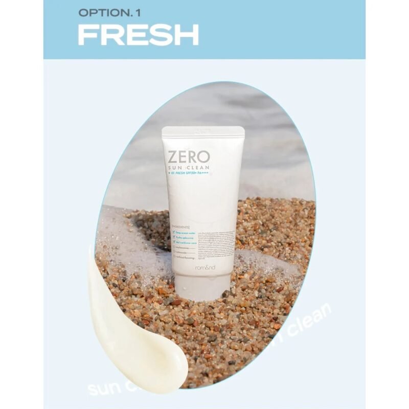 img_0607 rom&nd zero sun clean 01 fresh SPF50+pa++++