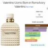 Valentino born in roma ivory eau de toilette 100ml