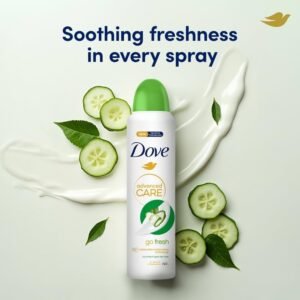 Dove advanced care 72 h go fresh cucumber green tea antiperspirant deodorant Spray 200ml