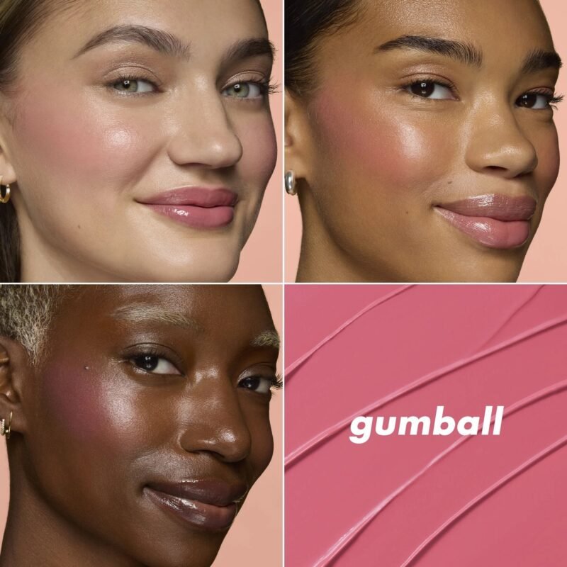 Elf Soft Glam Cream Blush_ Gumball cool pink