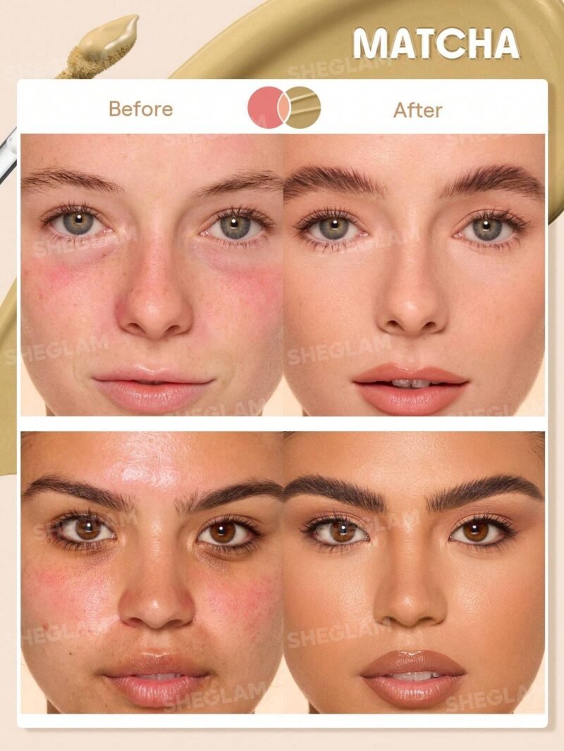 Sheglam Hideaway Full-Coverage Concealer-Matcha
