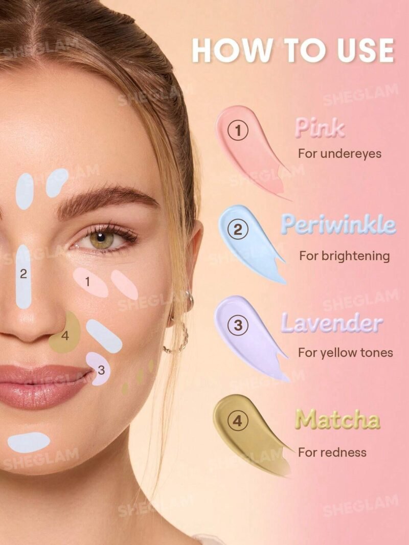 Sheglam Hideaway Full-Coverage Concealer-Matcha