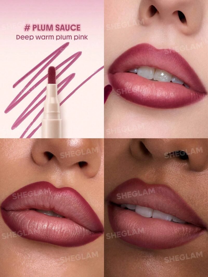 Sheglam True Stain Liquid Lip Liner_ 112 plum sauce