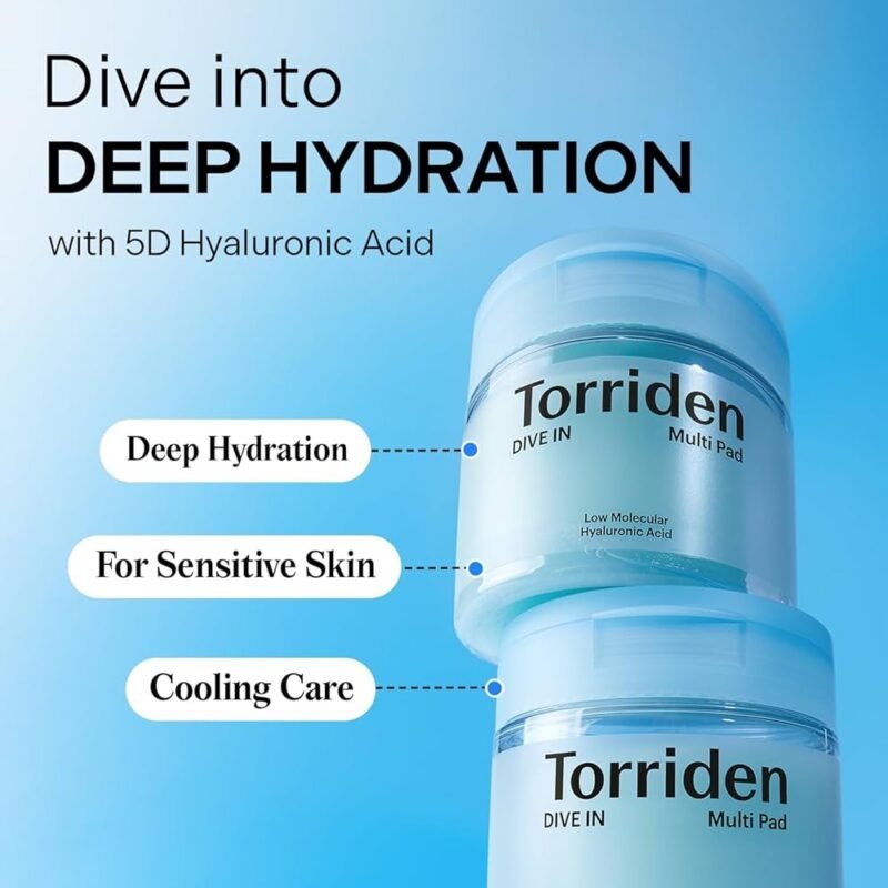 img_9596-2 Torriden low molecular hyaluronic acid toner pad 80sheet