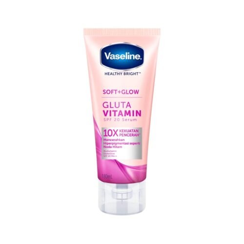 Vaseline Healthy Bright Soft + Glow Gluta Vitamin SPF 20 Serum 180 ml