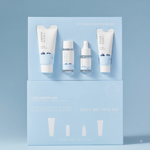 Round lab 1025 dokdo travel friendly mini skincare kit