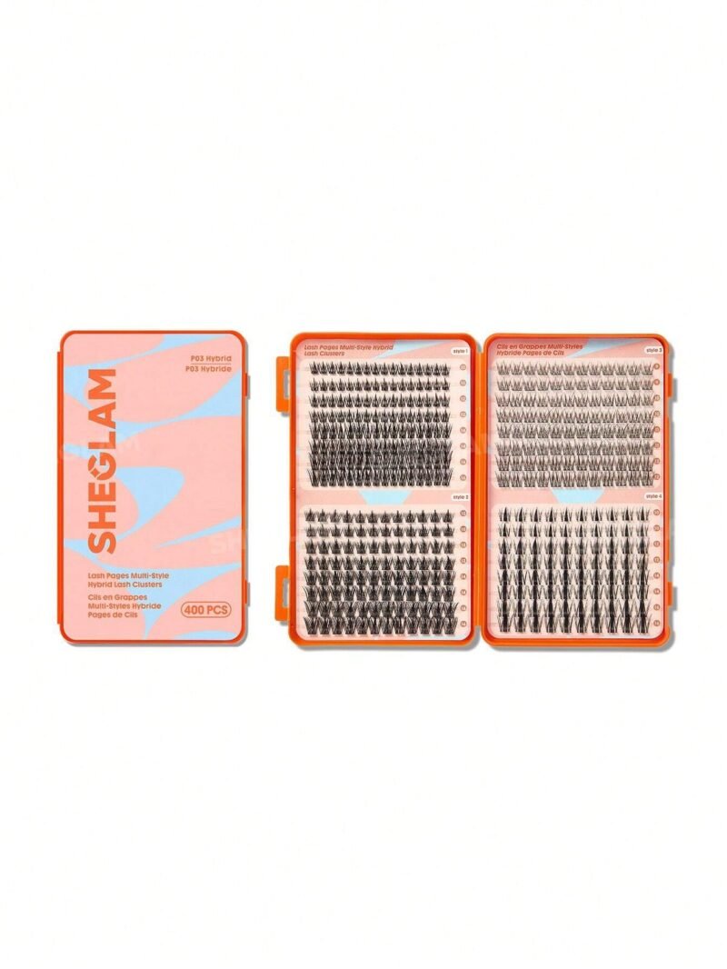 Sheglam Lash Pages Multi‑Style Hybrid Lash Clusters 400 psc